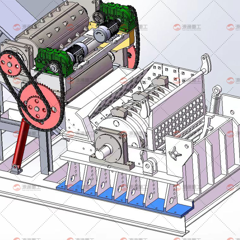 Дробилка стального лома