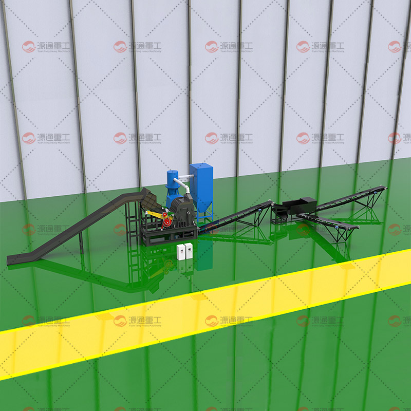 Дробление алюминиевого металлолома